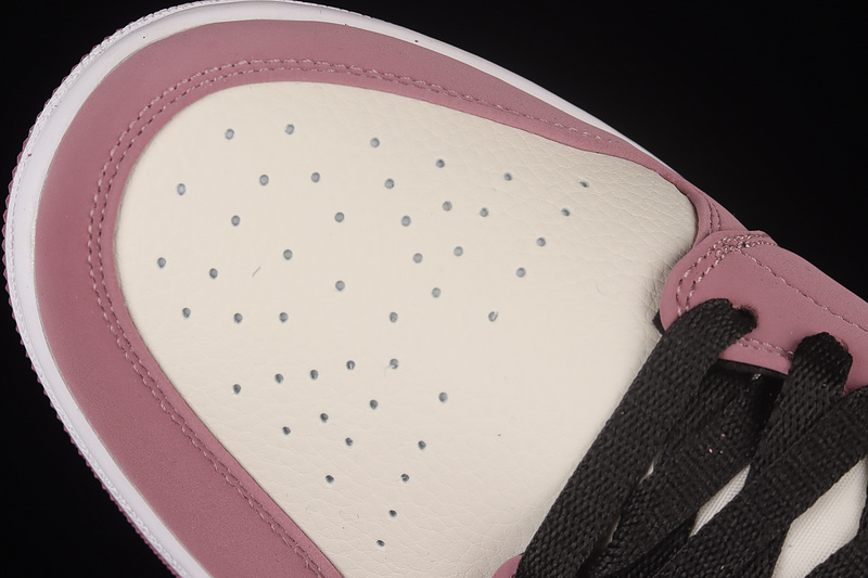 Air Jordan 1 Mid Se White/Berry Pink/Black 27