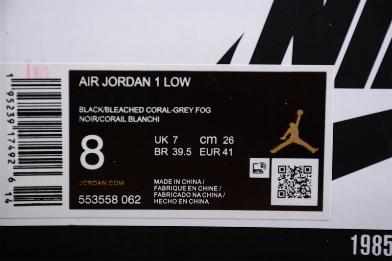 Air Jordan 1 Low White/Ligh Grey/Blue-Black 29