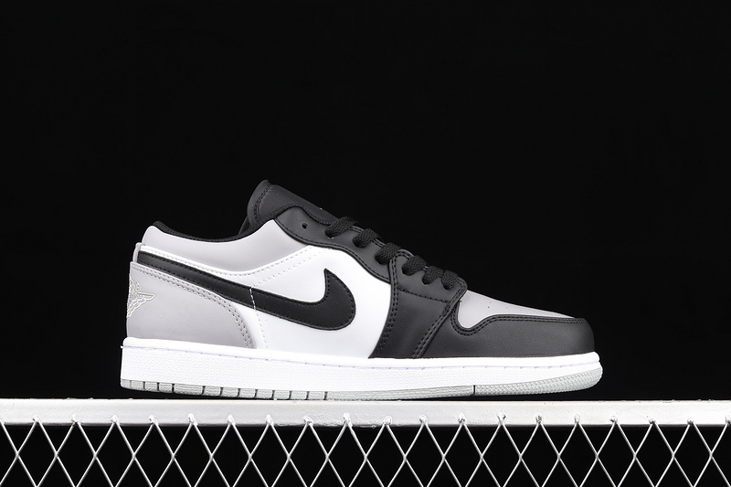 Air Jordan 1 Retro Low White/Atmosphere-Black 7