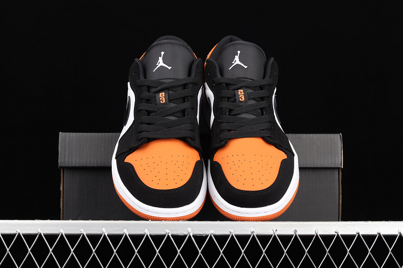 Air Jordan 1 Low Shattered Backboard Starfish/Black-Sail 9