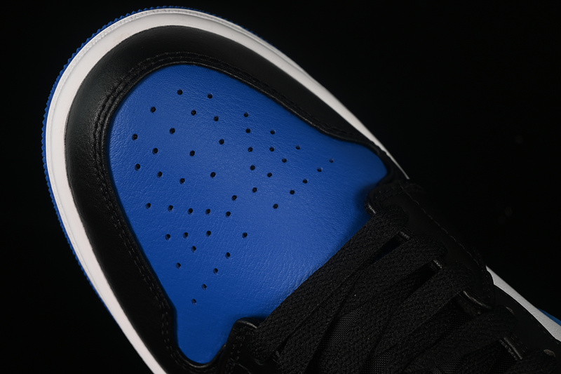 Air Jordan 1 Low Alternate Royal Toe White/Royal Blue/Black 5