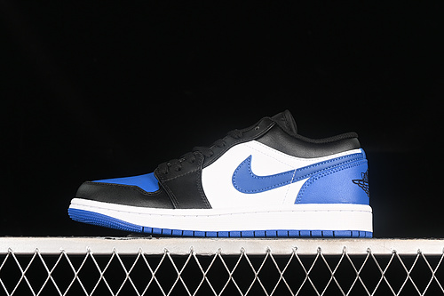 Air Jordan 1 Low Alternate Royal Toe White/Royal Blue/Black 23