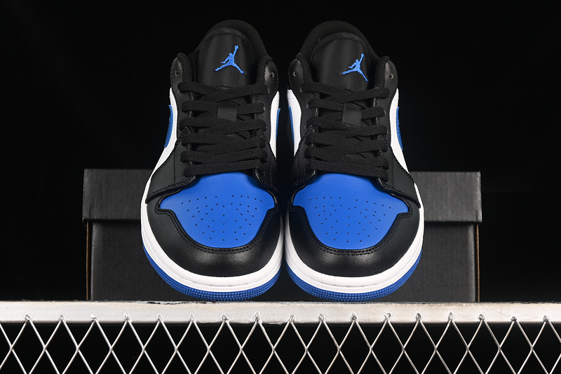 Air Jordan 1 Low Alternate Royal Toe White/Royal Blue/Black 25