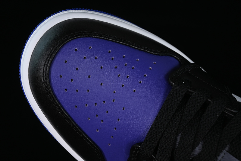 Air Jordan 1 Low White/Black/Blue/Purple 25