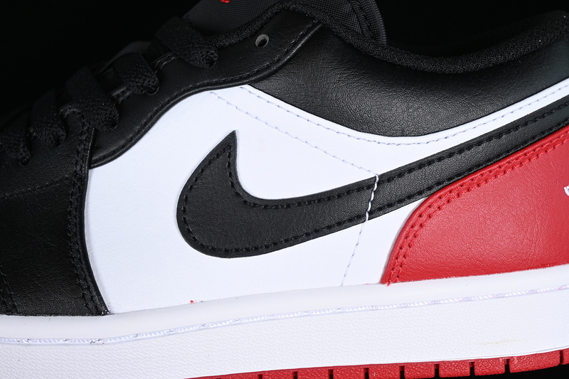 Air Jordan 1 Low Se Red Toe White/Red/Black 11