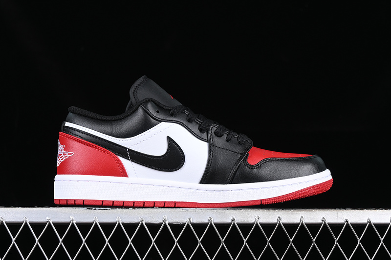 Air Jordan 1 Low Se Red Toe White/Red/Black 17