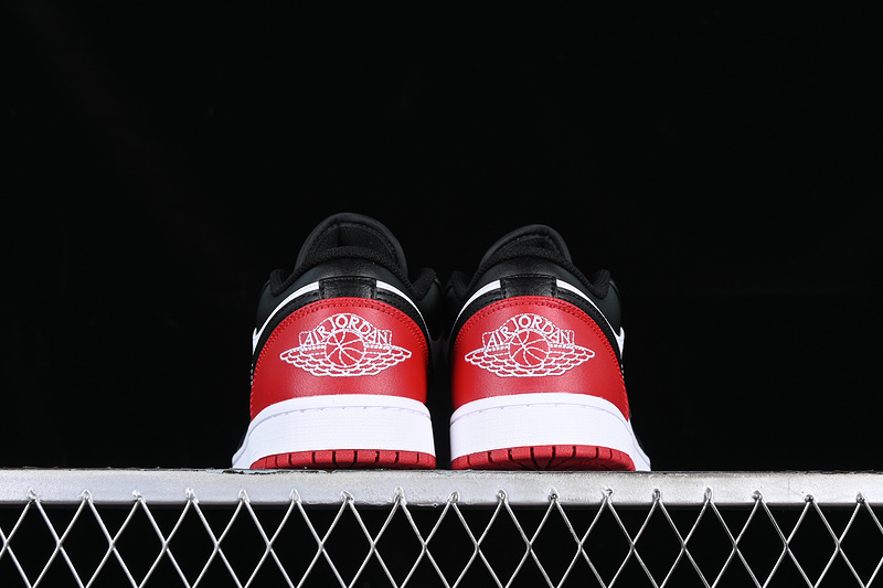 Air Jordan 1 Low Se Red Toe White/Red/Black 19