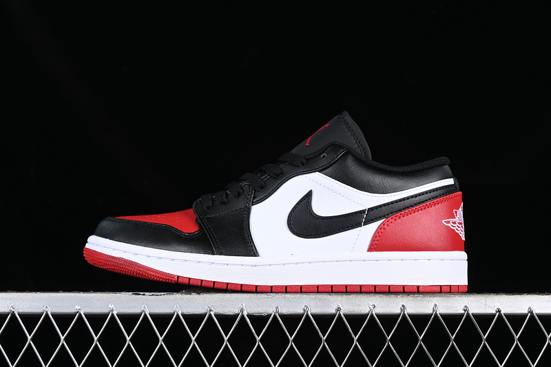 Air Jordan 1 Low Se Red Toe White/Red/Black 29