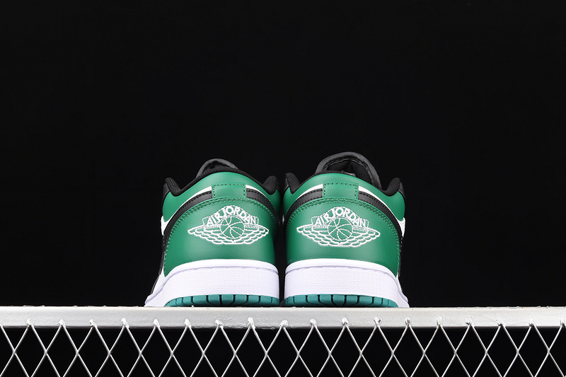 Air Jordan 1 Low Green Toe Green/Black/White 15