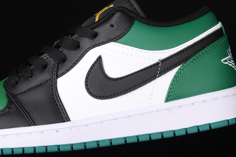 Air Jordan 1 Low Green Toe Green/Black/White 19