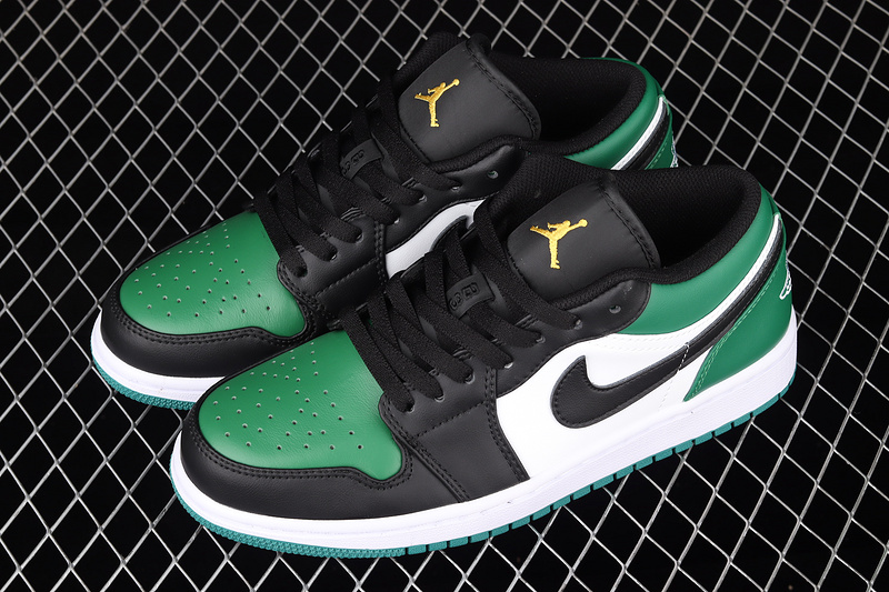 Air Jordan 1 Low Green Toe Green/Black/White 25