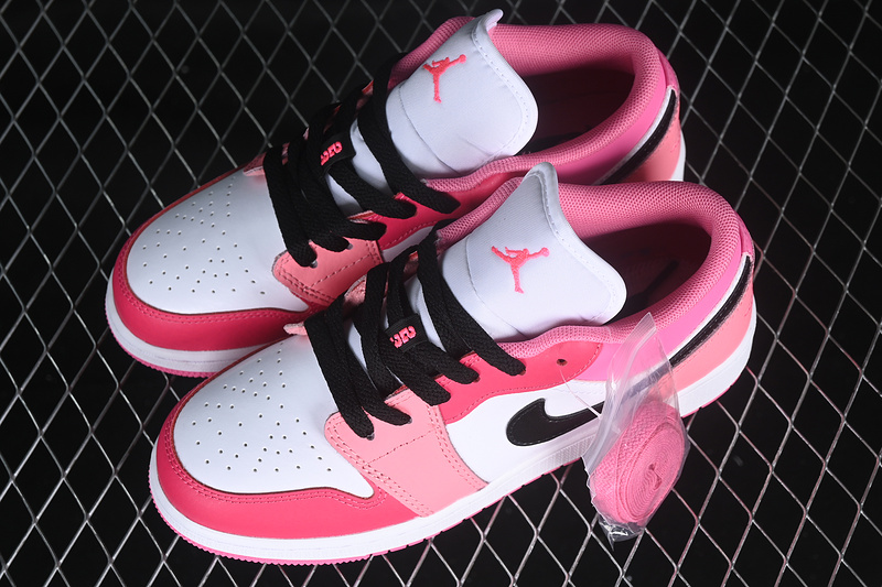 Air Jordan 1 Low White/Black/Pinksicle 21