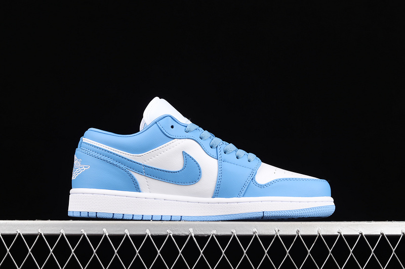 Air Jordan 1 Low Unc University Blue/University Blue/White 15