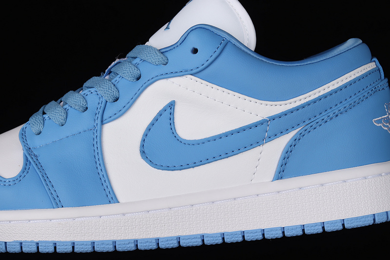 Air Jordan 1 Low Unc University Blue/University Blue/White 21