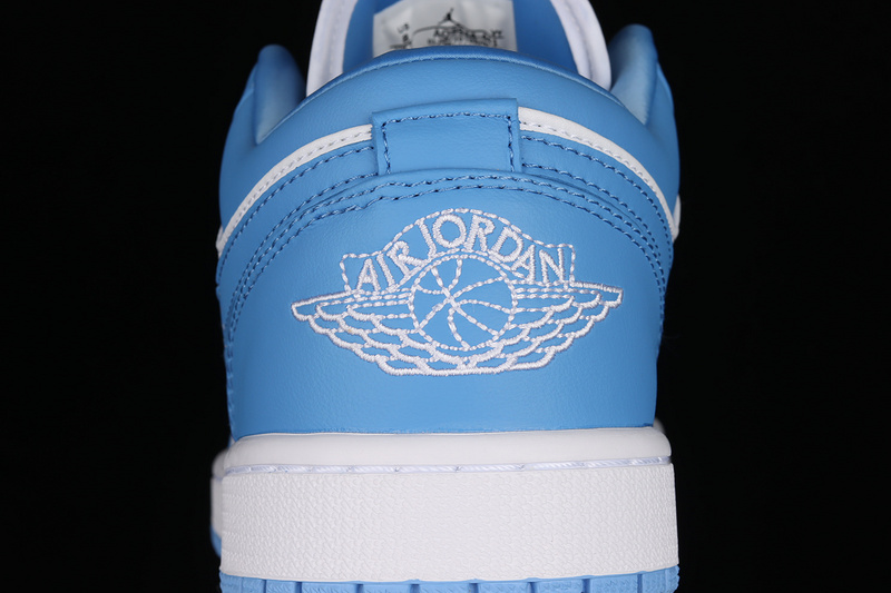 Air Jordan 1 Low Unc University Blue/University Blue/White 25