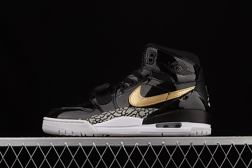 Air Jordan Legacy 312 Black/Black/Gold 19