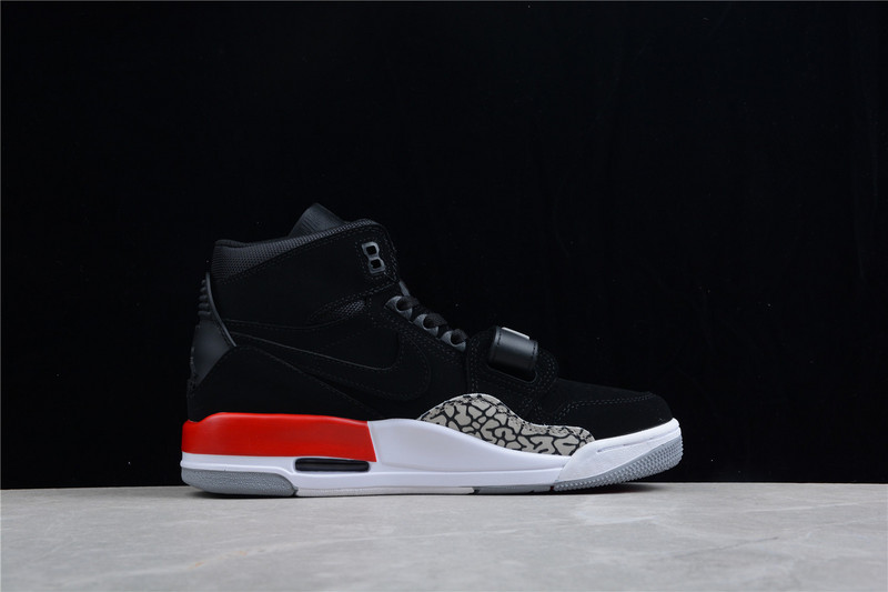 Air Jordan Legacy 312 Black/Fire Red/White 3