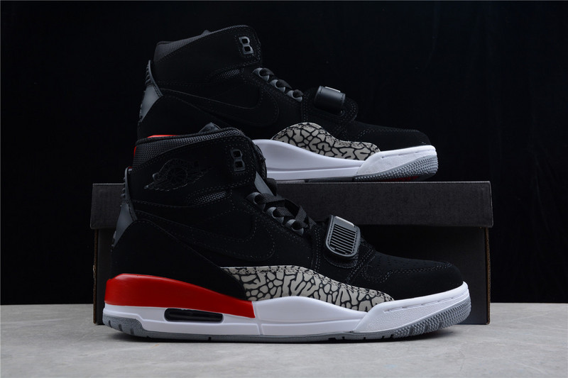 Air Jordan Legacy 312 Black/Fire Red/White 5