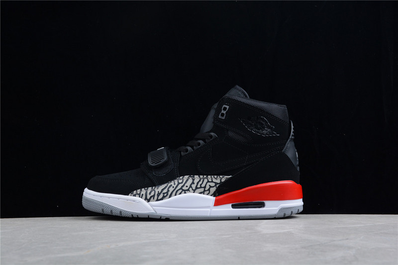 Air Jordan Legacy 312 Black/Fire Red/White 9