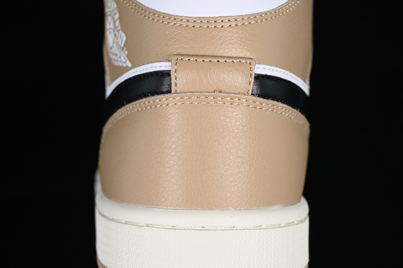 Wmns Air Jordan 1 Mid Desert Sail/Black/Desert 29