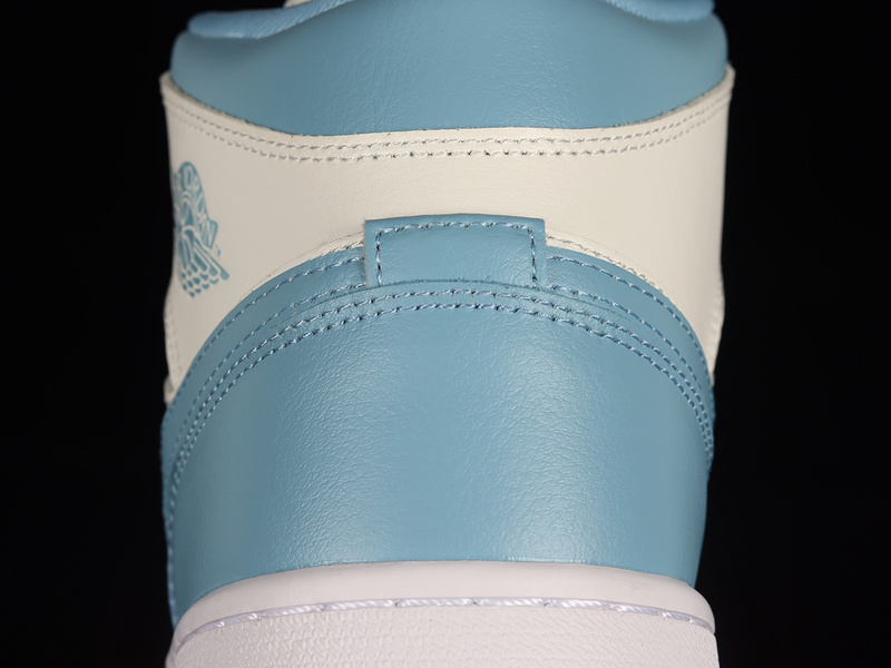 Air Jordan 1 Mid Sail/Sail/Worn Blue 25