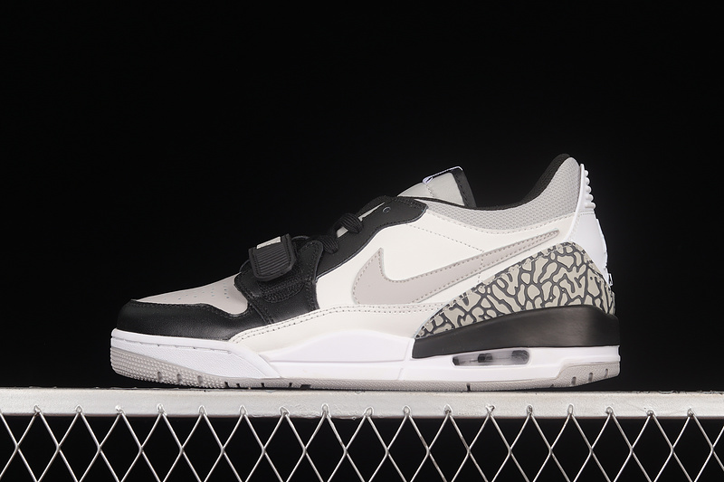 Air Jordan Legacy 312 Low White/Light Smoke Grey/Black 13