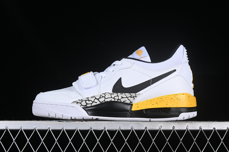 Air Jordan Legacy Aj312 Low White/Black/Yellow 29