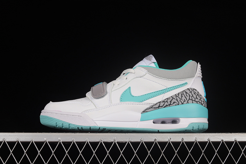 Air Jordan Legacy 312 Low White/White/Turquoise 29