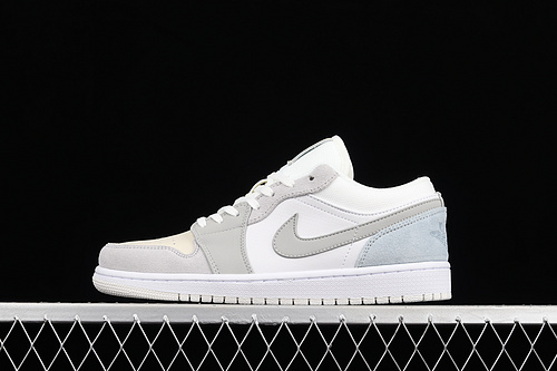 Air Jordan 1 Low Paris White/Sky Grey/Football Grey 15