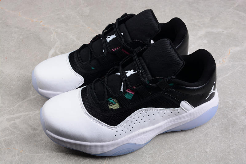 Air Jordan 11 Cmft Low White/Black/Ghost Green/Metallic Silver 33