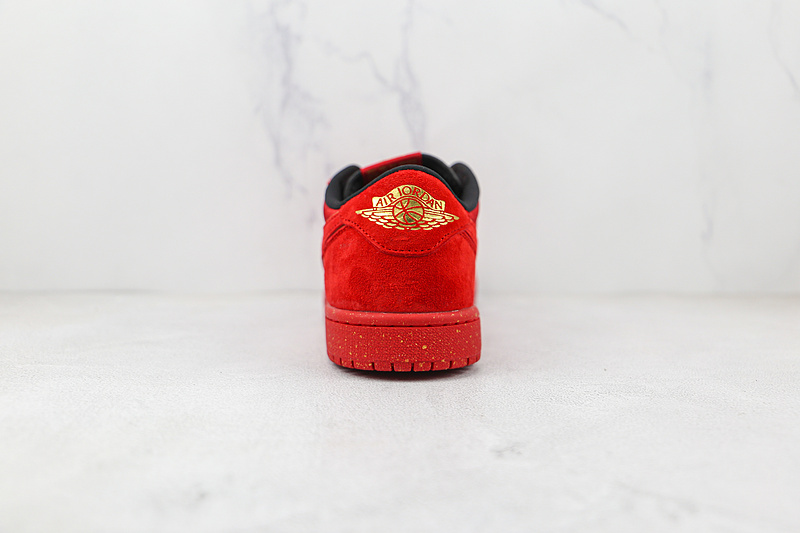 Air Jordan 1 Retro Low Cny Tiger Red/Metallic Gold/Black 5