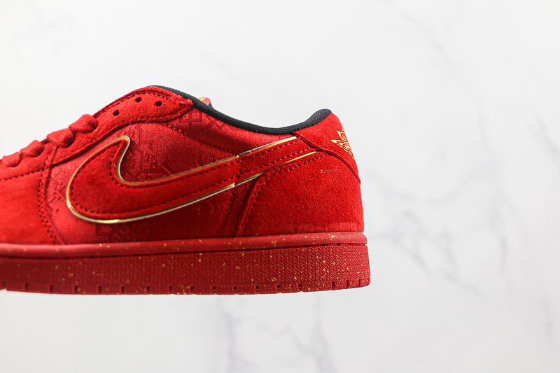 Air Jordan 1 Retro Low Cny Tiger Red/Metallic Gold/Black 15