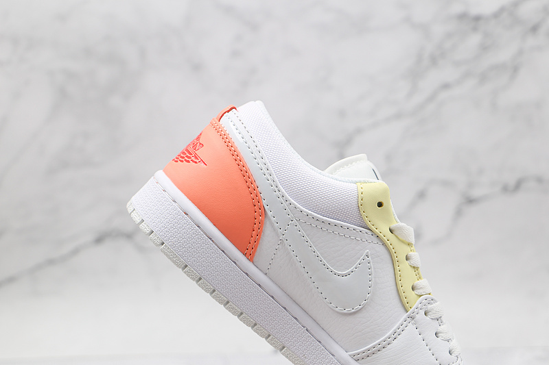 Air Jordan 1 Low To My First Coach Sail/White-Zitron-Summit White 9