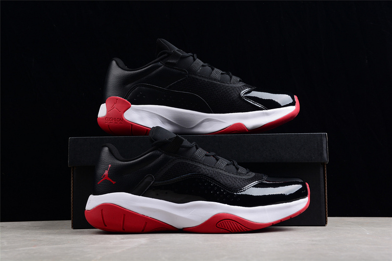 Air Jordan 11 Cmft Low Bred Black/Gym Red/White 15