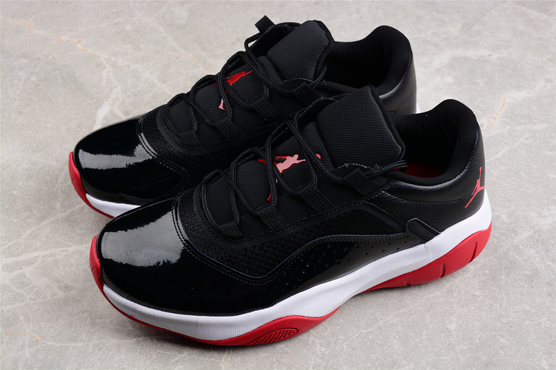 Air Jordan 11 Cmft Low Bred Black/Gym Red/White 37