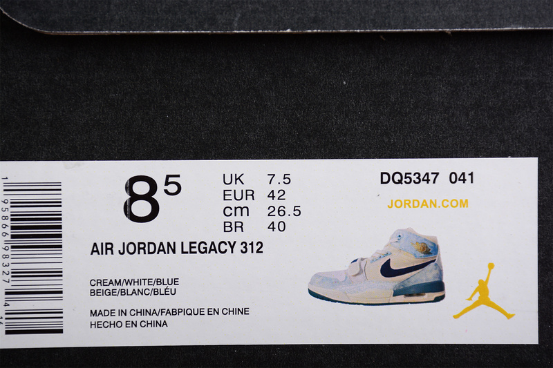 Air Jordan Legacy 312 Summit White/Mystic Navy-Sail 25