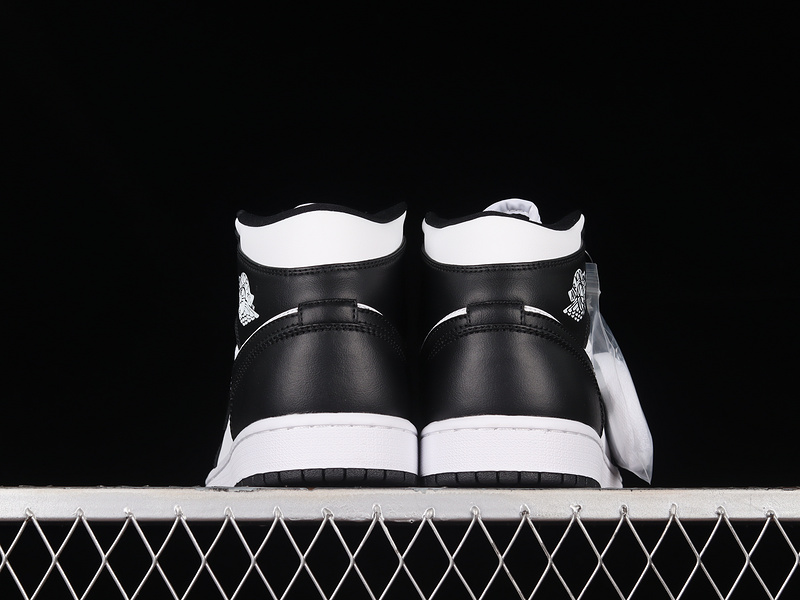 Air Jordan 1 Mid Panda White/Black/White 17