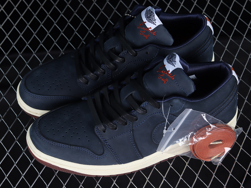 Eastside Golf Air Jordan 1 Low Midnight Navy/Navy/Burnt Sunrise/White 9