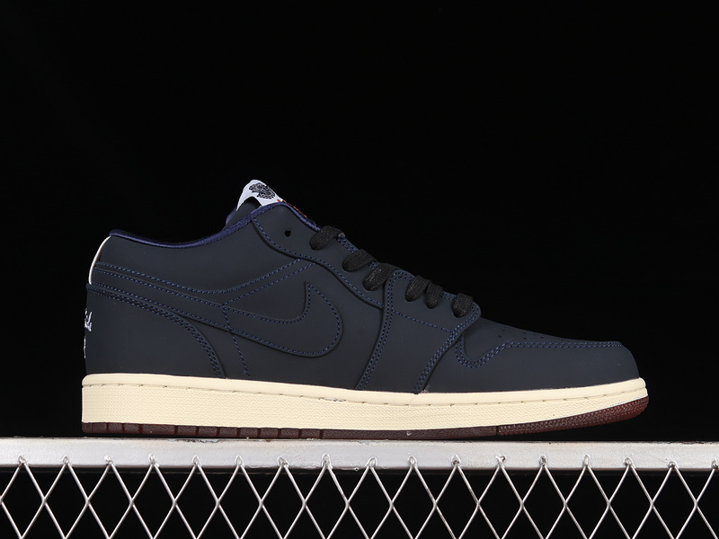 Eastside Golf X Air Jordan 1 Low Out The Mud Midnight Navy/Burnt Sunrise/White 29