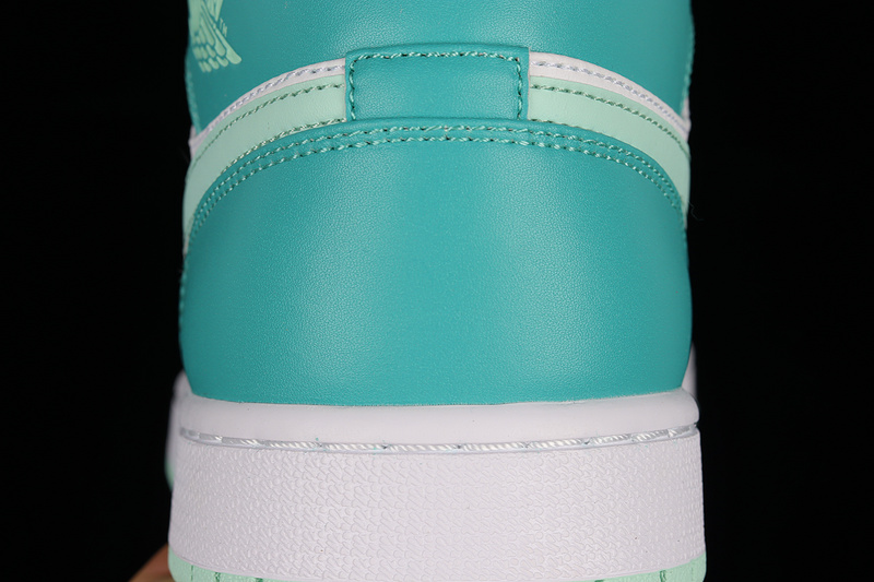 Air Jordan 1 Mid Marine Green Washed Teal/Mint Foam/White 23