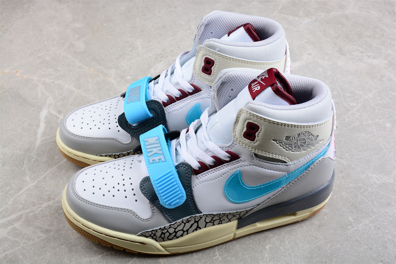 Air Jordan Legacy 312 Exploration Unit White/Gray/Blue 7