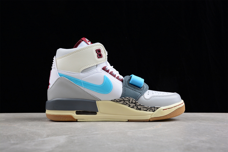 Air Jordan Legacy 312 Exploration Unit White/Gray/Blue 9