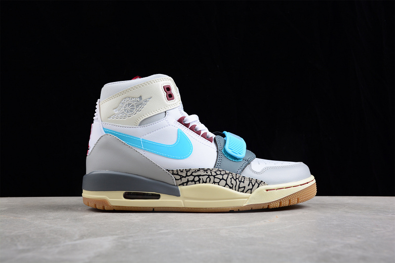 Air Jordan Legacy 312 Exploration Unit White/Gray/Blue 19