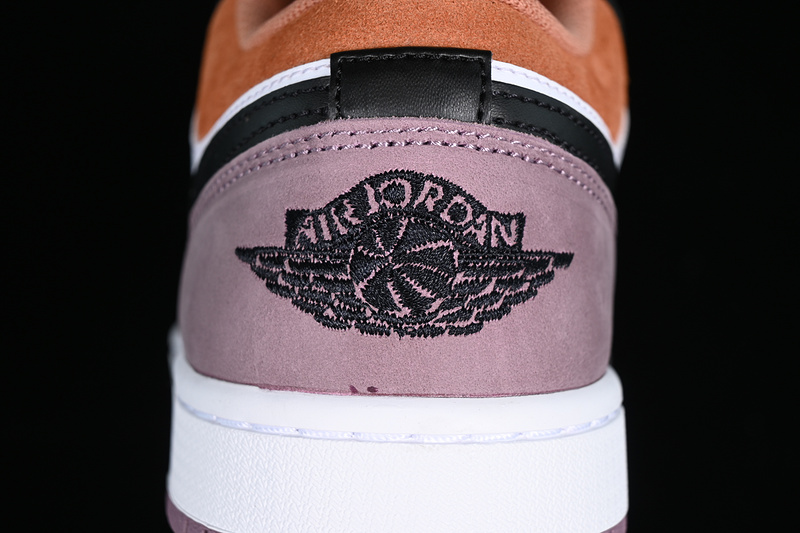 Air Jordan 1 Low Se White/Black/Purple/Brown 21