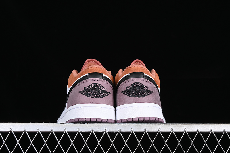 Air Jordan 1 Low Se White/Black/Purple/Brown 27