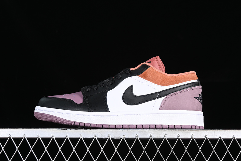 Air Jordan 1 Low Se White/Black/Purple/Brown 29