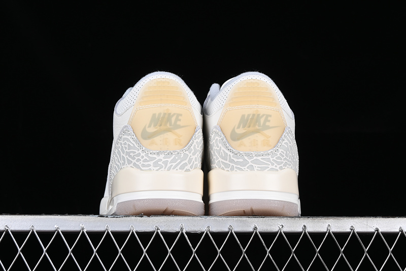 Air Jordan 3 Craft Ivory White/Grey/Yellow 15