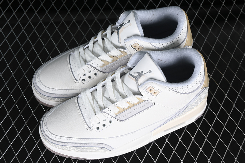 Air Jordan 3 Craft Ivory White/Grey/Yellow 19