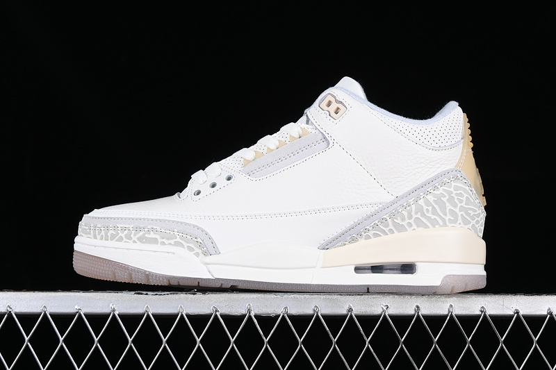 Air Jordan 3 Craft Ivory White/Grey/Yellow 21