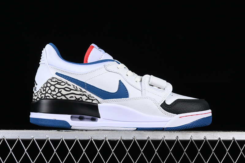 Air Jordan Legacy Aj312 Low White/Black/Grey/Blue 5